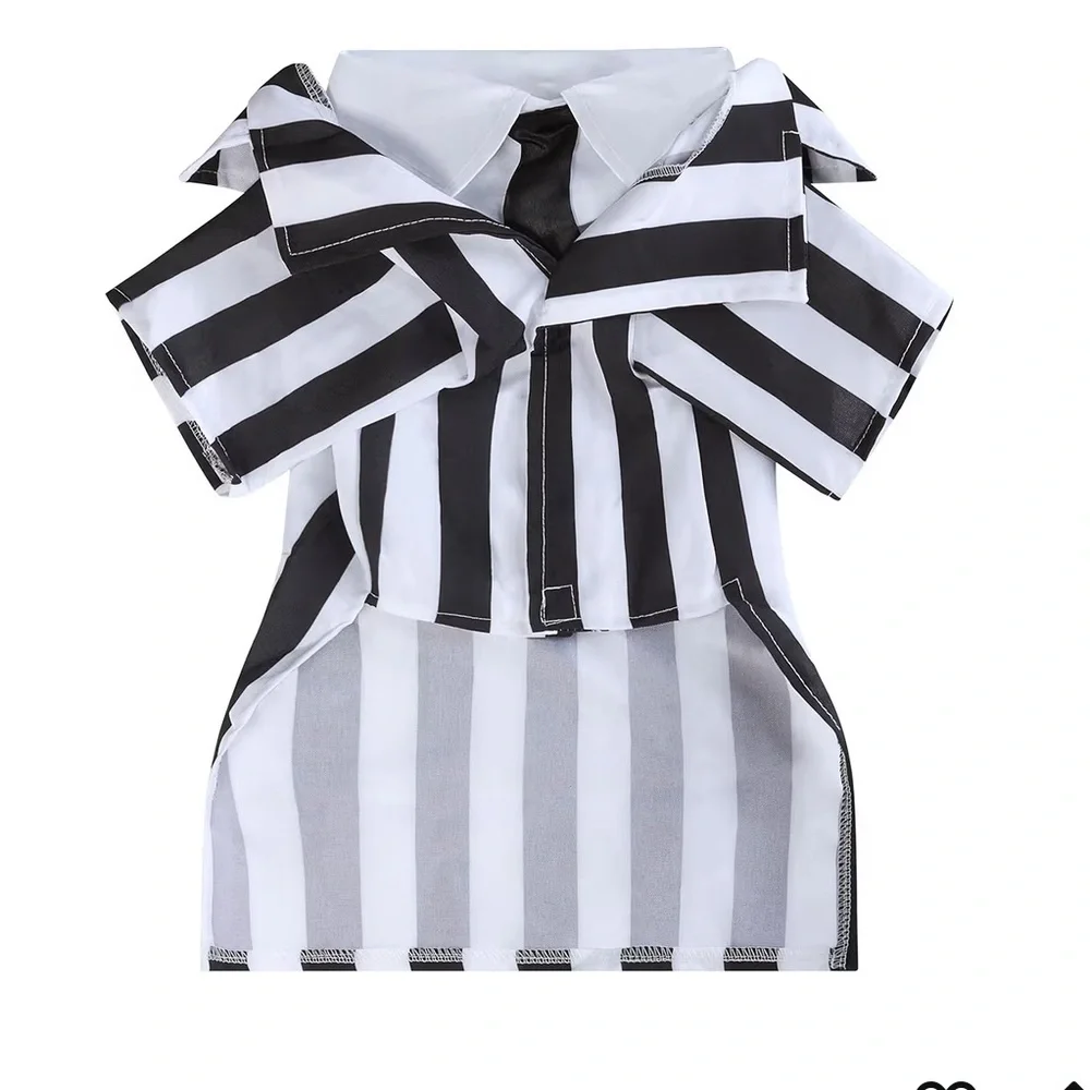 Beetlejuice Pet Costume for For Dogs or Cats by Rubies, size XL